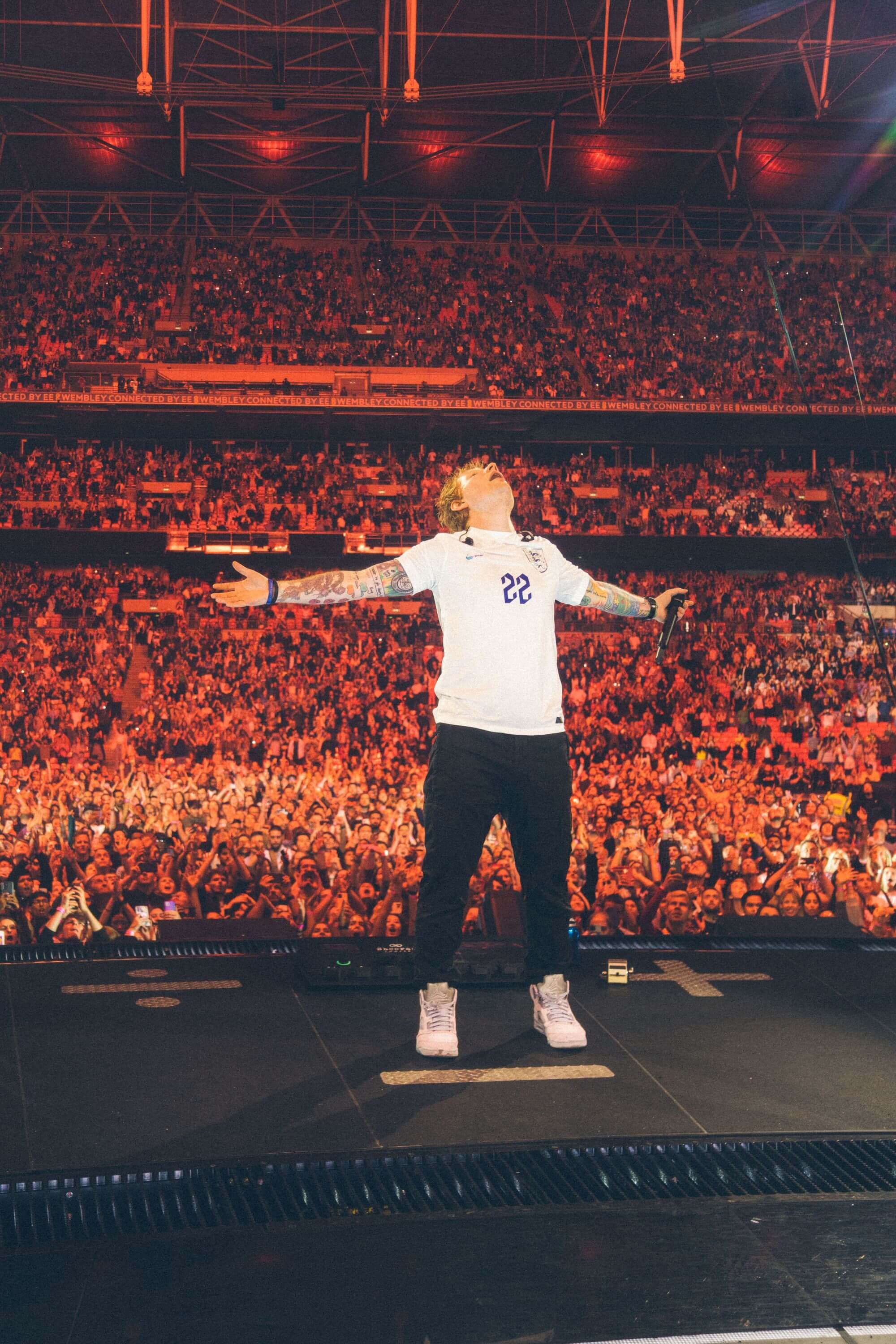 Go Behind the Scenes with Ed Sheeran before his tour touches down in Australia