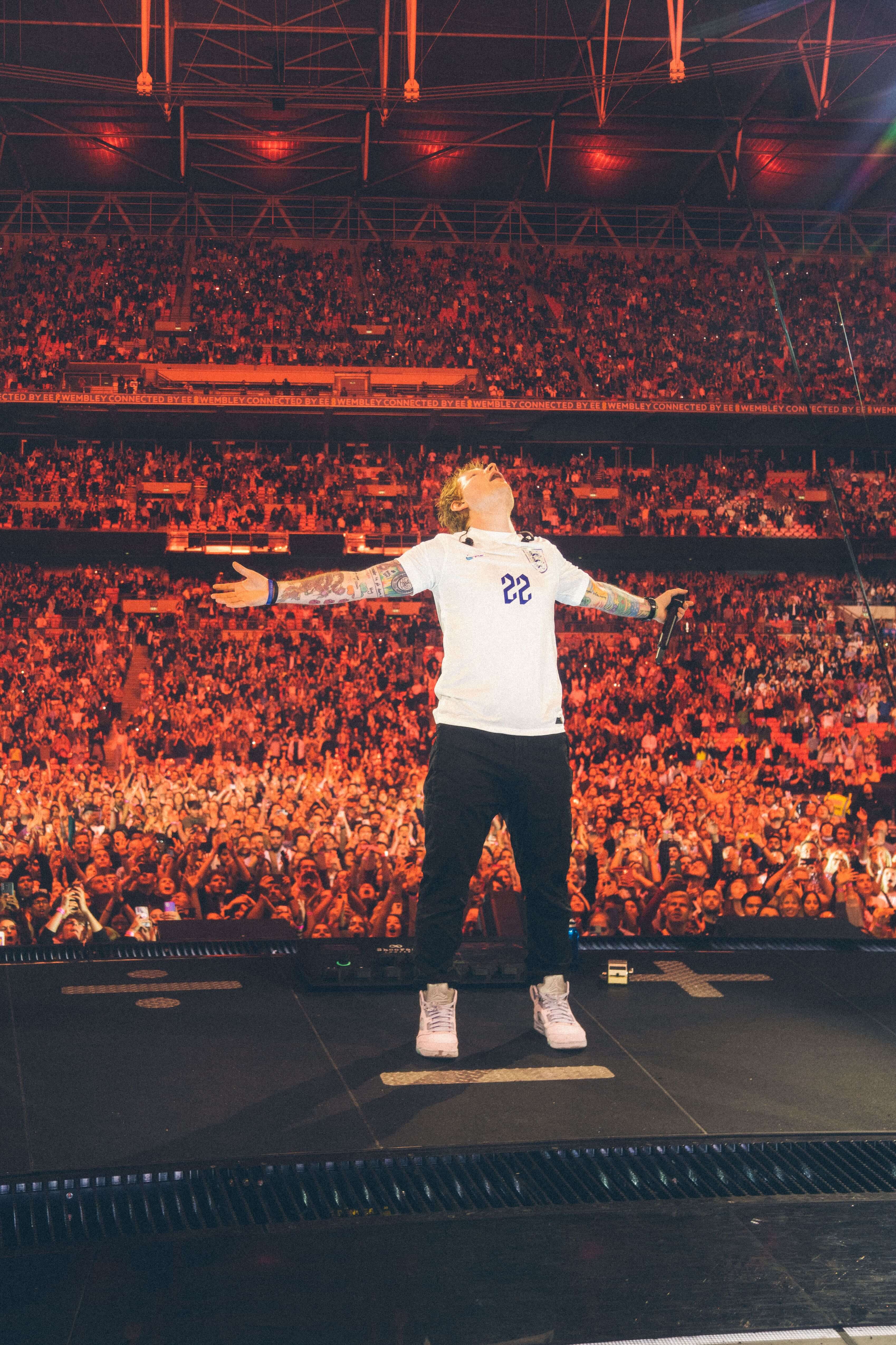 Go Behind the Scenes with Ed Sheeran before his tour touches down in Australia