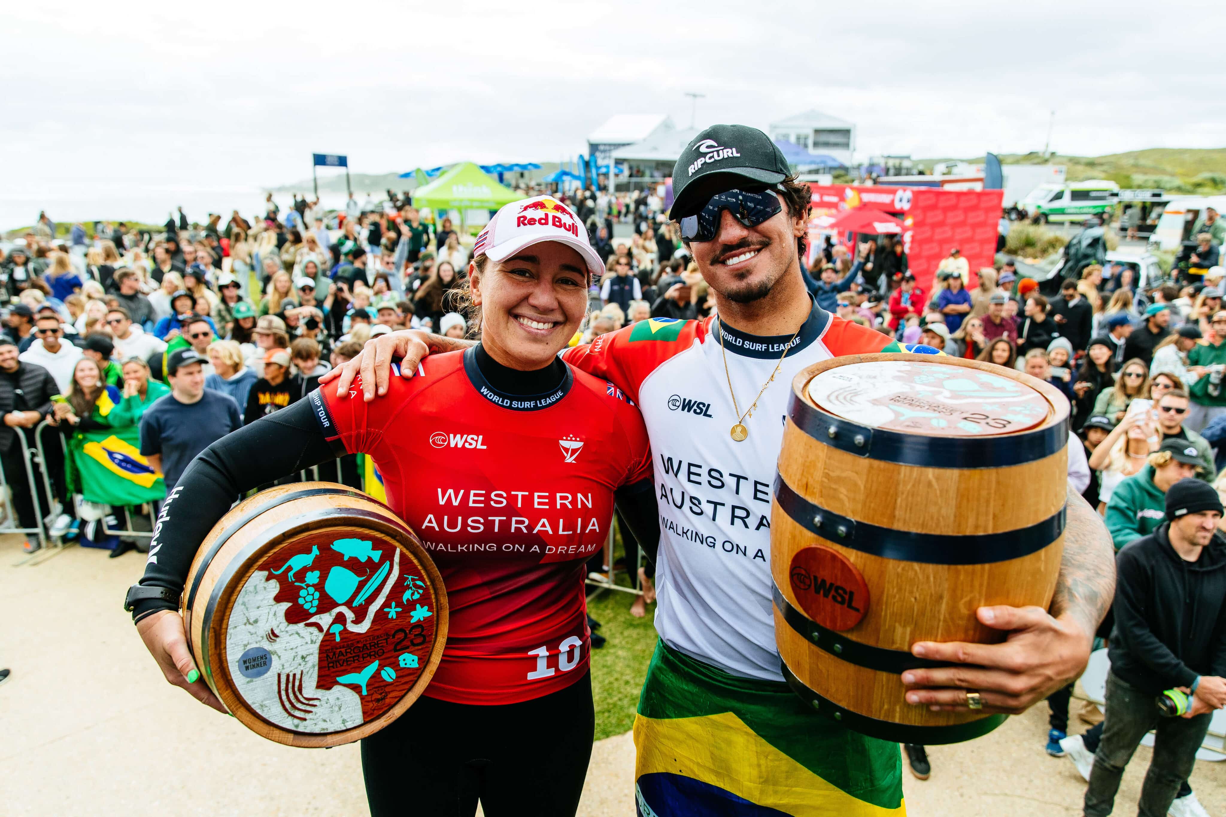 Gabriel Medina and Carissa Moore Triumph at Western Australia Margaret River Pro