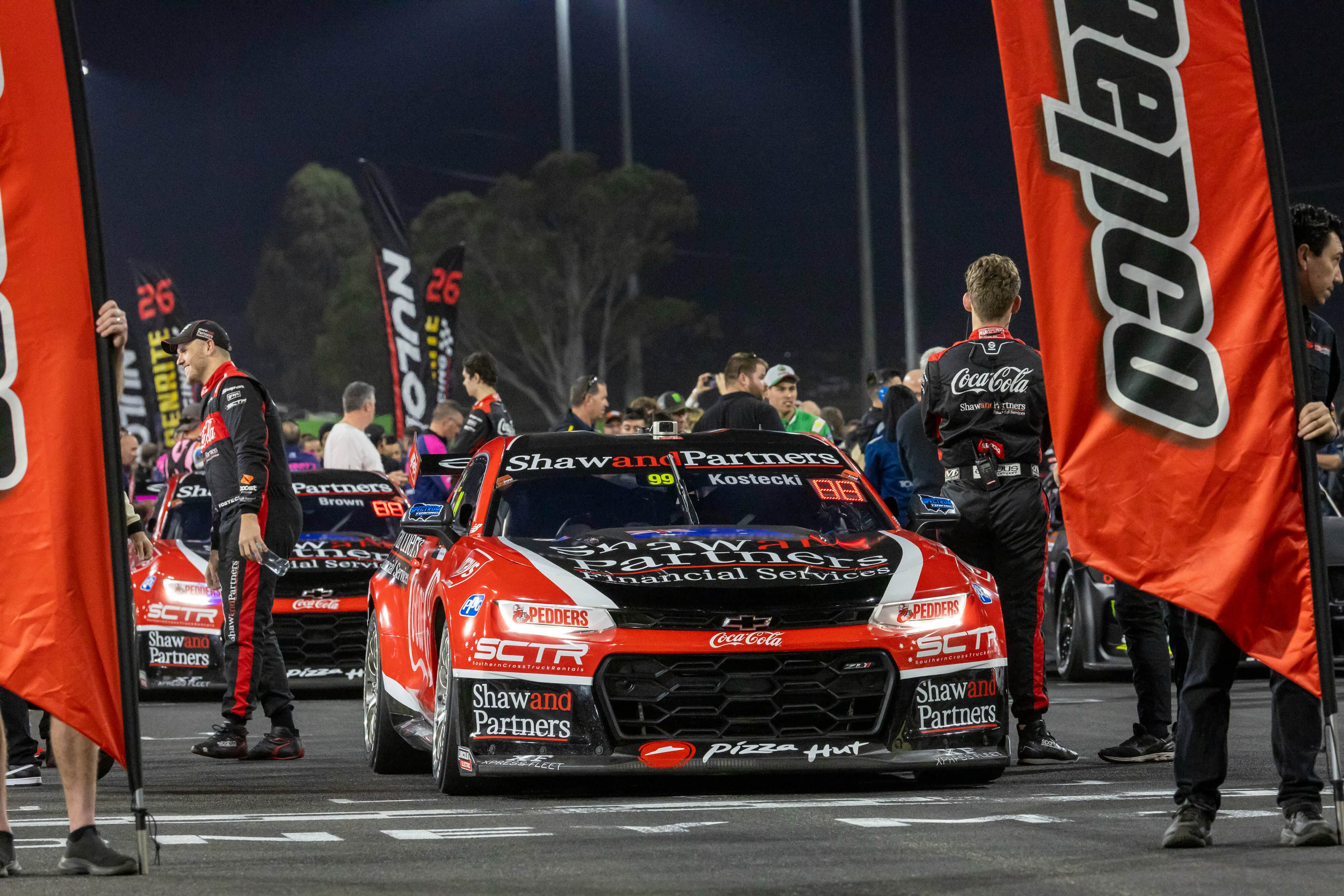 Brodie Kostecki's 99 Camaro on the Grid at the Sydney Supersprint