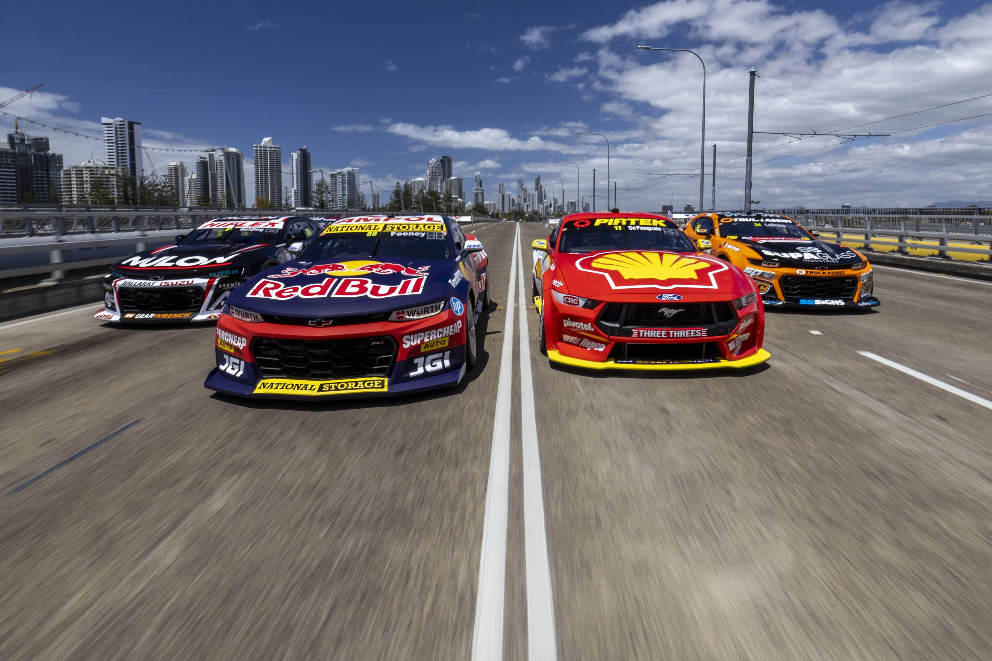 Supercars Take Over Sundale Bridge Ahead of Gold Coast 500