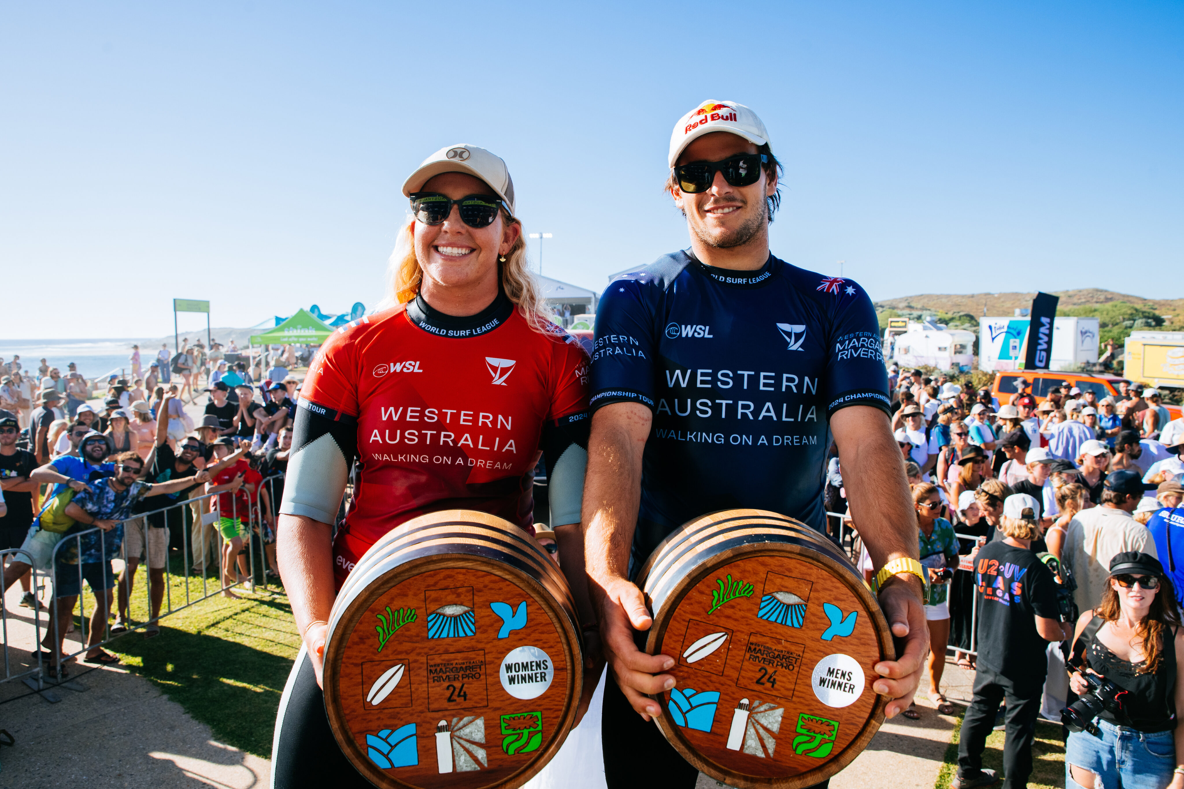 Jack Robinson and Gabriela Bryan victorious in Margaret River