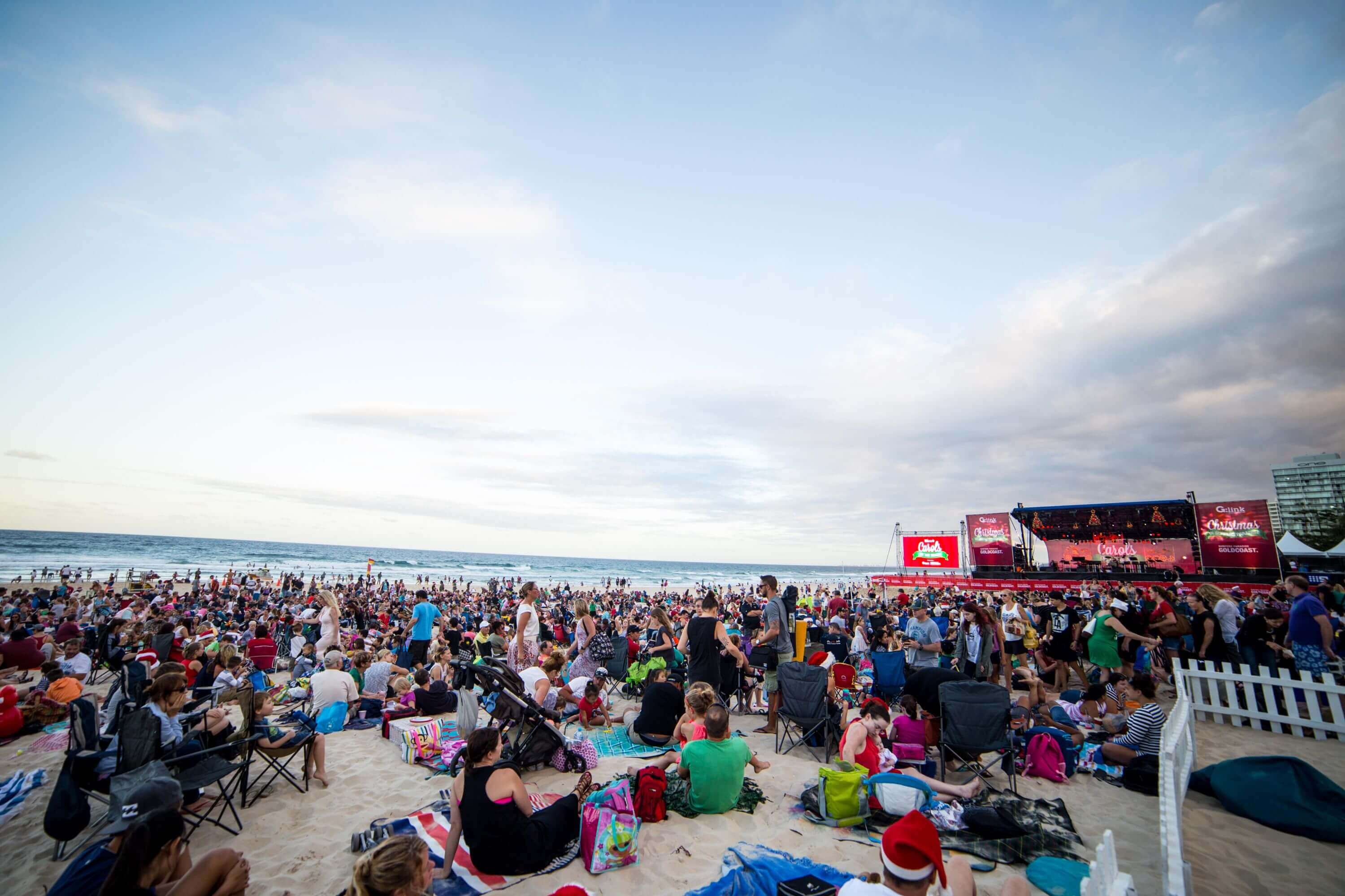 Carols on the Beach Celebrate Christmas at the Gold Coast's most Festive Event