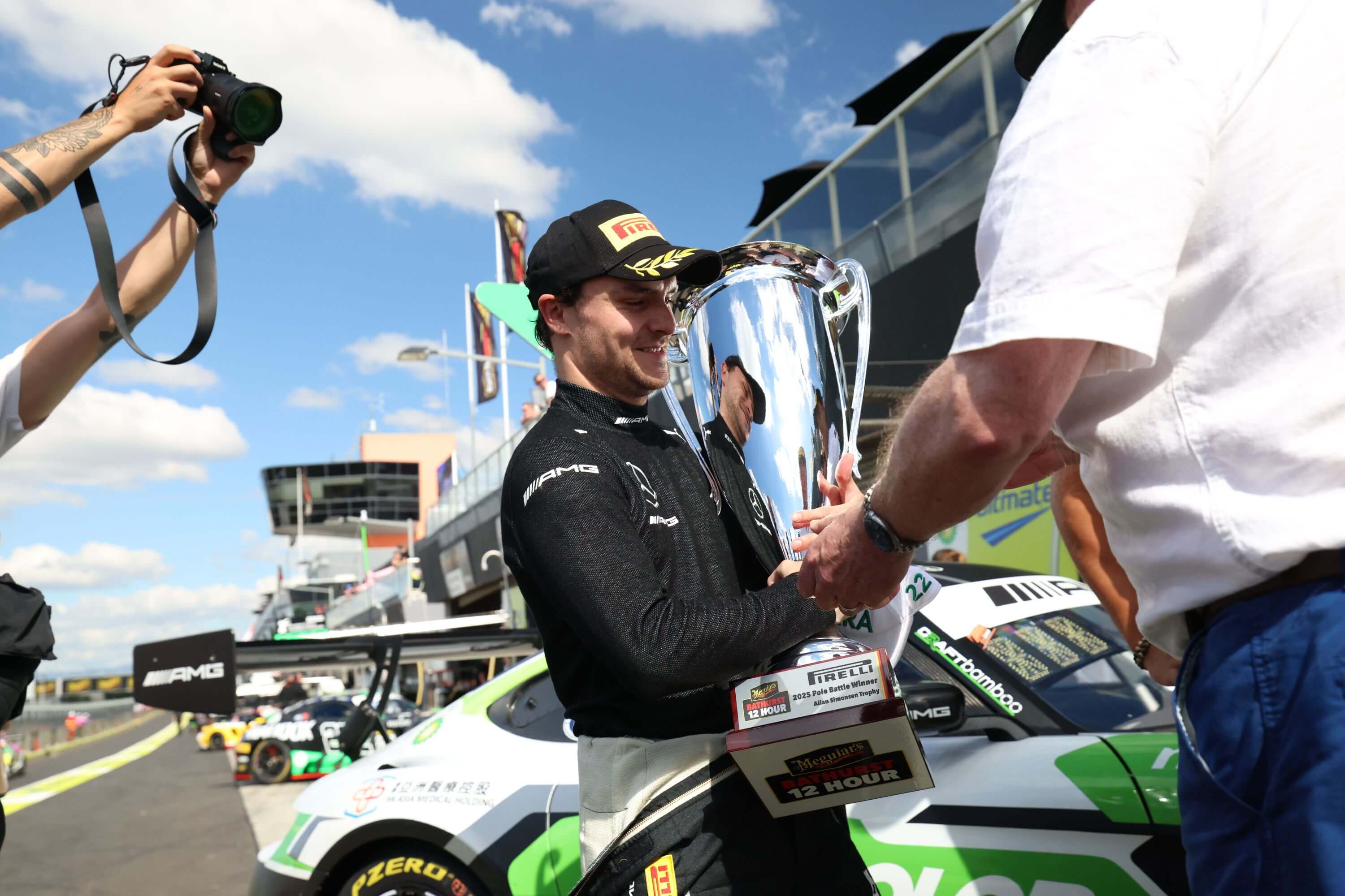 Lucas Auer Secures Pole for Bathurst 12 Hour in Craft-Bamboo Mercedes
