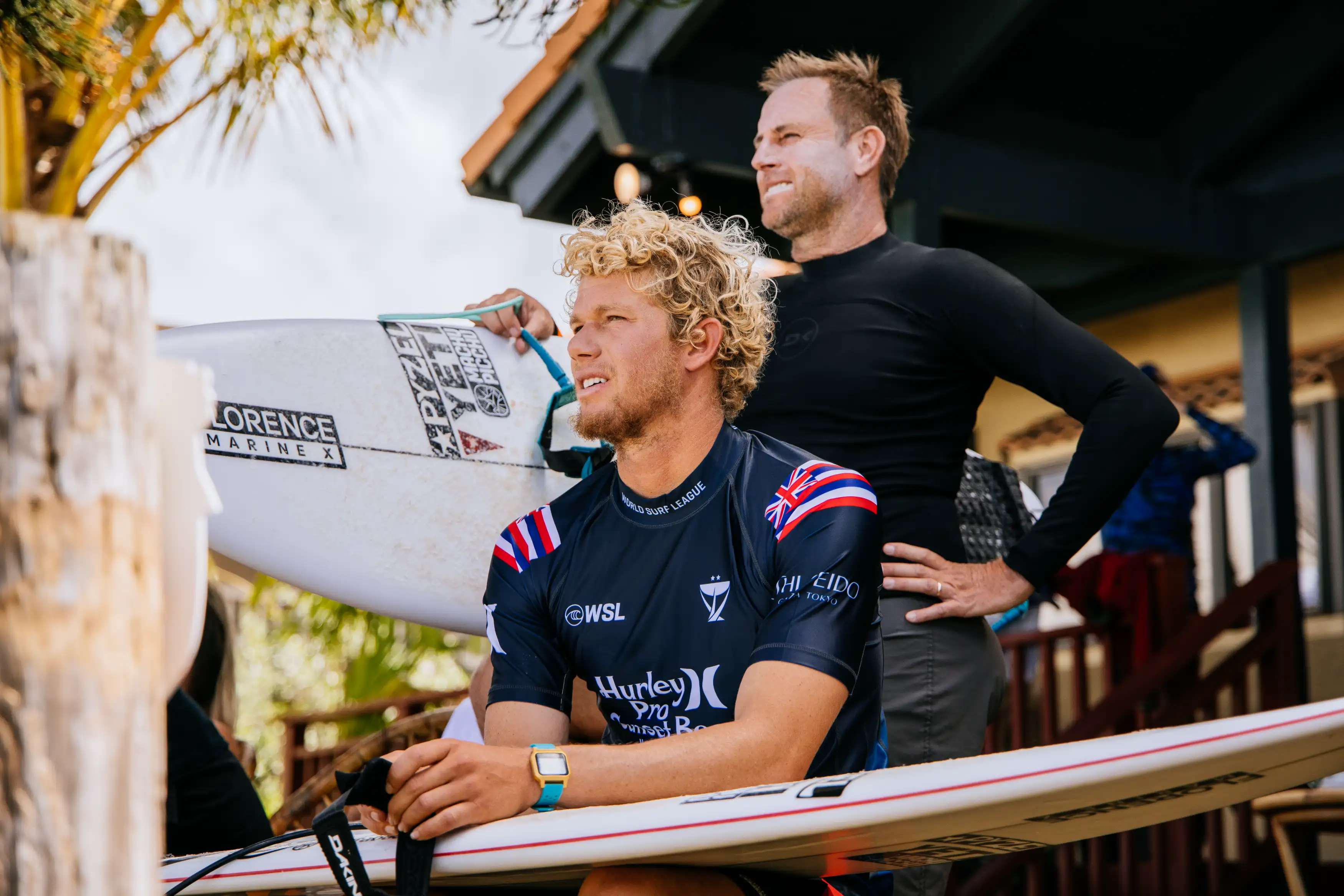 Three-time world champion John John Florence withdraws from 2026 CT to continue family travels, with Ramzi Boukhiam awarded season wildcard.