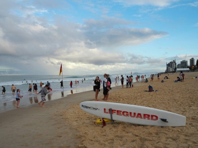 people on beach during daytime