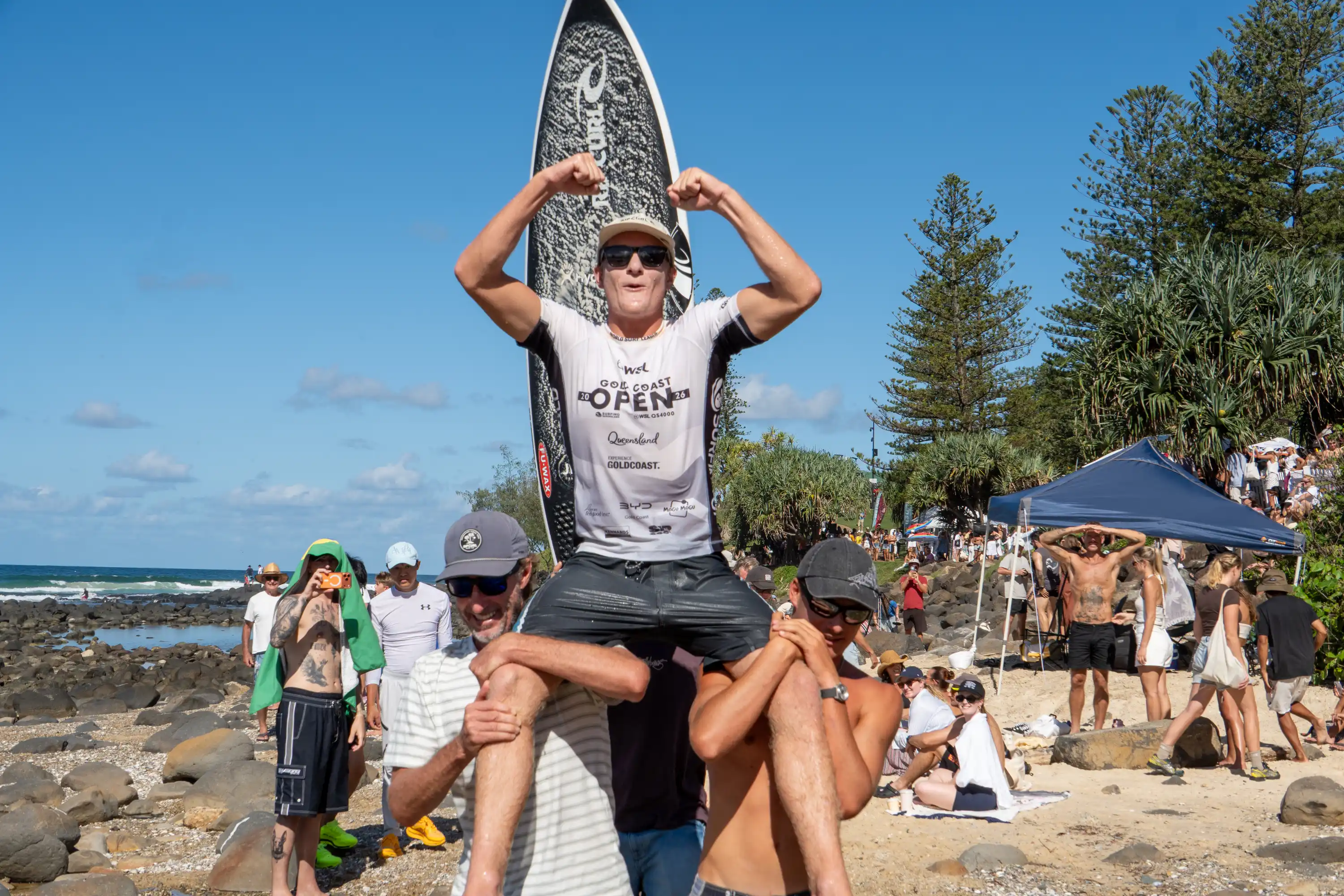 Isla Huppatz and Dane Henry claimed victory at the 2026 Gold Coast Open, continuing their undefeated streaks on home turf.