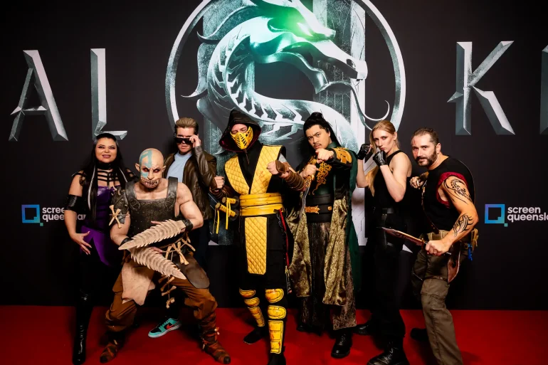 Mortal Kombat II Stars Hit the Gold Coast Red Carpet