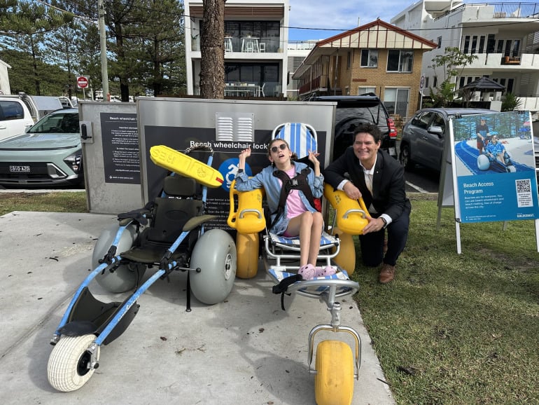 Gold Coast Expands Free Beach Wheelchair Programme