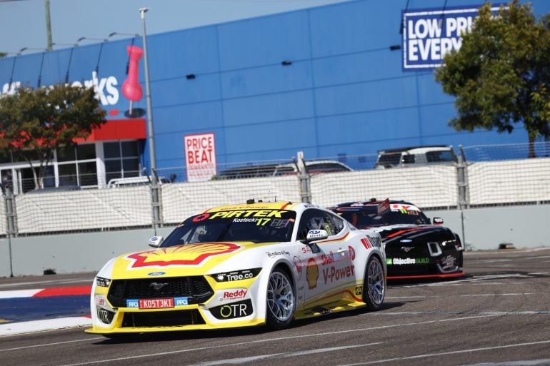 Brodie Kostecki shakes off his recent illness to lead the opening practice at the 2026 NTI Townsville 500.
