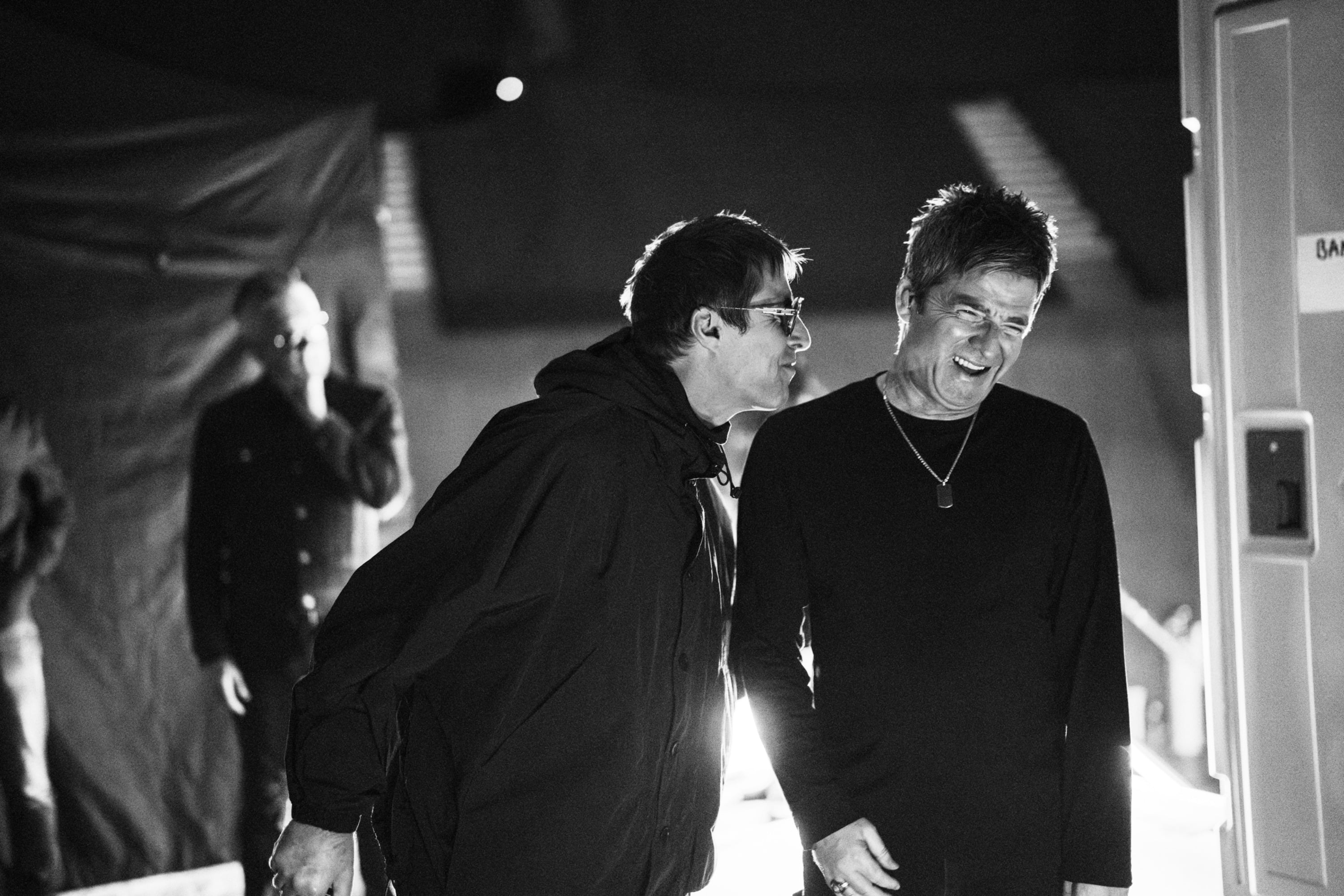 Watch the trailer for the upcoming Oasis documentary featuring unprecedented backstage access and a historic Gallagher brother interview.
